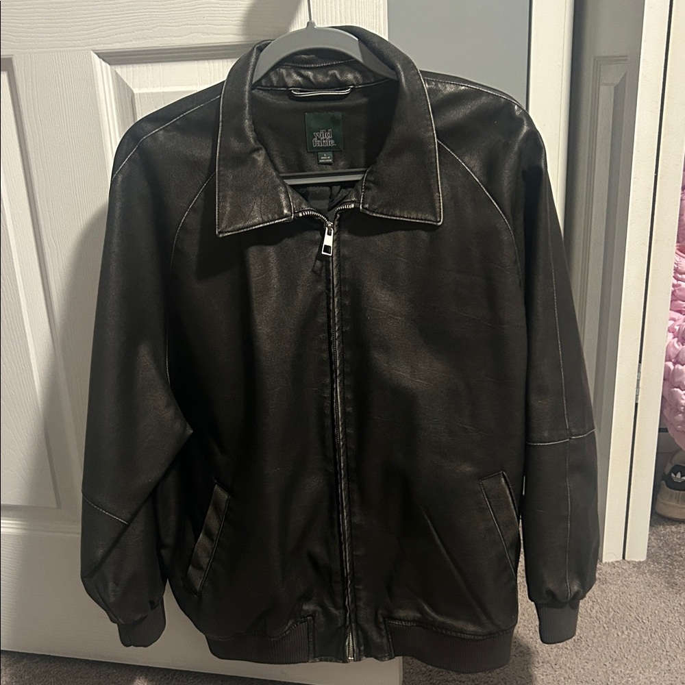 Wild Fable Black/Grey Bomber Jacket